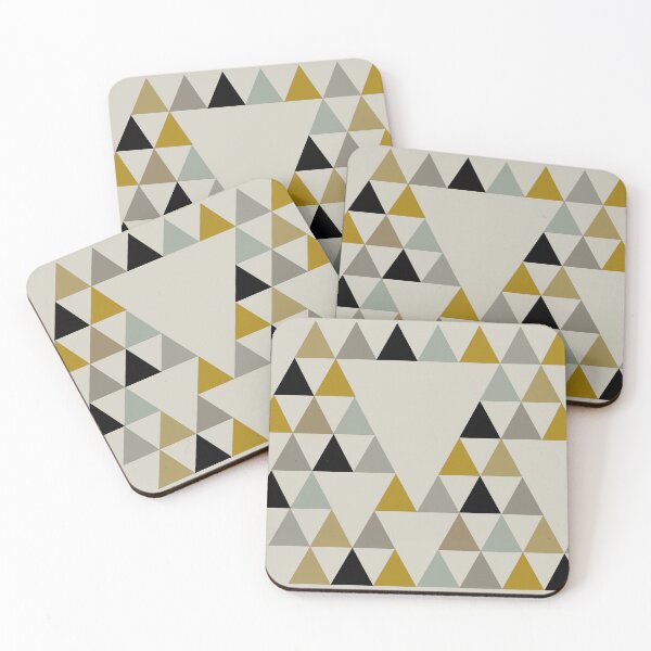 Item preview, Modern Geometric Triangles designed and sold by Mirrafoto.