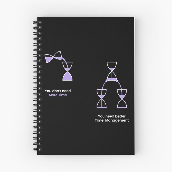 Item preview, you don't need more time, you need better time management designed and sold by VisuallyNeeded.