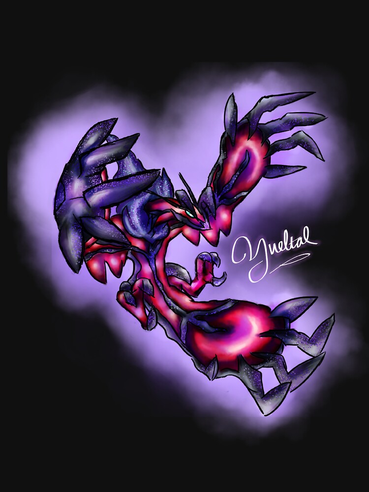 Yveltal - Pokemon Y Legendary (Light Text) by Sulupy