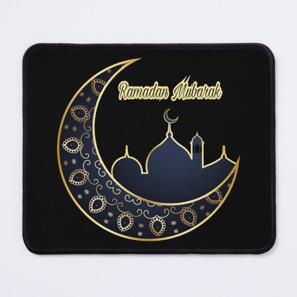 Item preview, Ramadan mubarak, Mosque Islam Eid al-Fitr Eid Mubarak, the moon Poster, mosque with moon designed and sold by AnadAA.