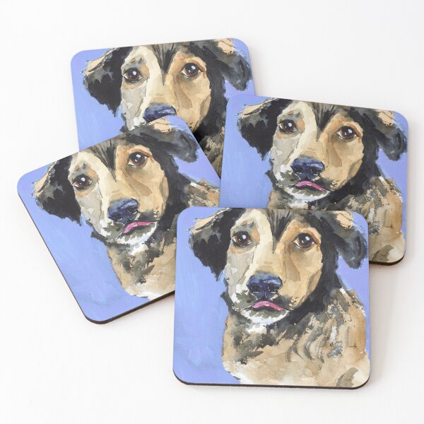 Item preview, Dog Portrait Watercolor Handpainted designed and sold by NatalyMak.