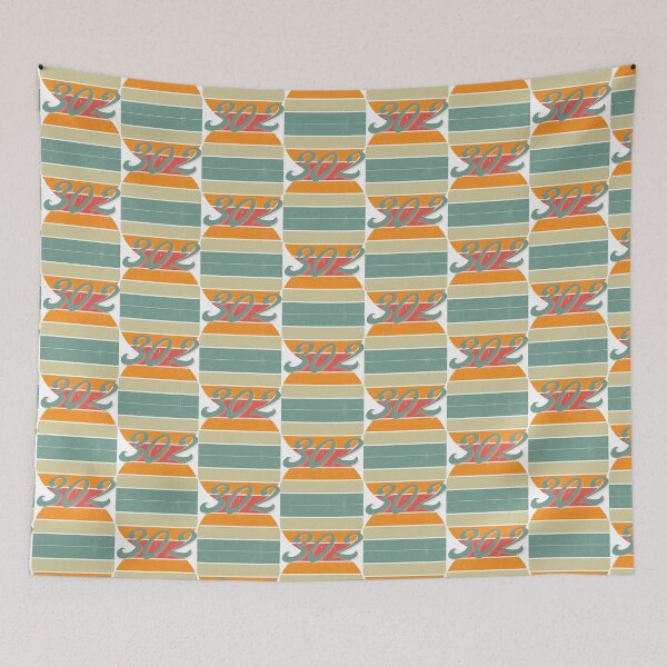 Item preview, RETRO 302 Pegatina designed and sold by ZoesAttic.