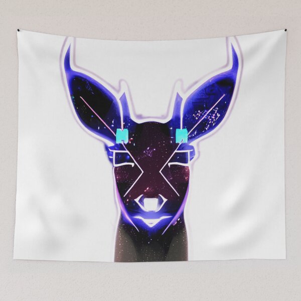 Item preview, Neon cyberdeer designed and sold by Mitrodoros.