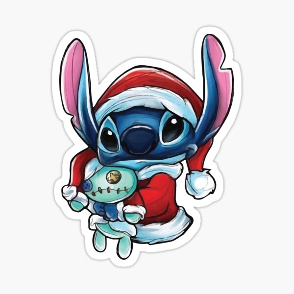 Chritmas Stitch and scrump Sticker for Sale by FunkeyMonkey9