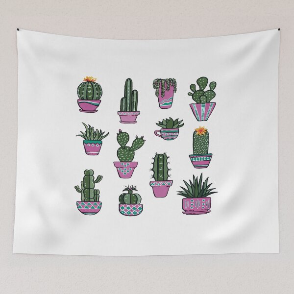 Item preview, Cacti in  Violet Pots designed and sold by Pavnud.