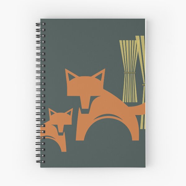 Item preview, Foxes in the Harvest designed and sold by inkblotcreative.
