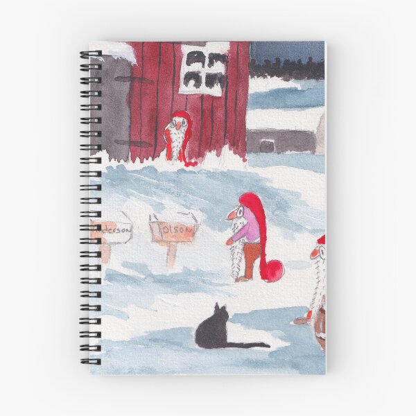 Item preview, Scandinavian Christmas Card Design #3 designed and sold by BazzitoGrunt.