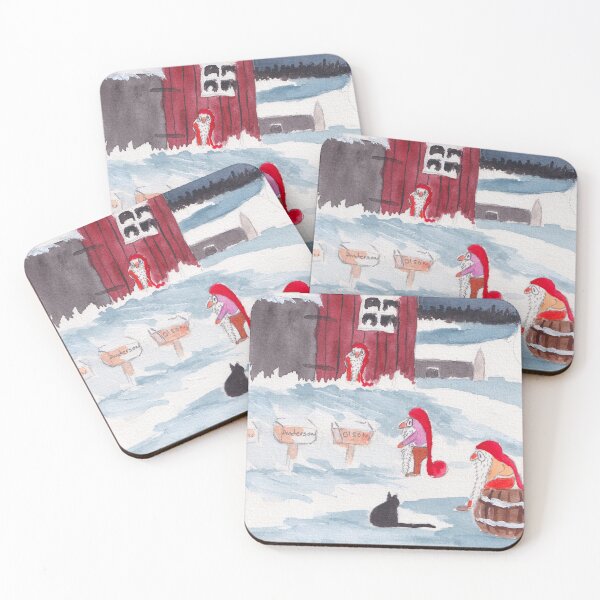 Item preview, Scandinavian Christmas Card Design #3 designed and sold by BazzitoGrunt.