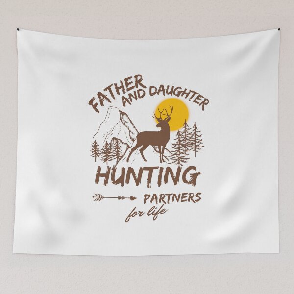 Item preview, Father And Daughter Hunting Partners For Life designed and sold by Betsytiptoe.