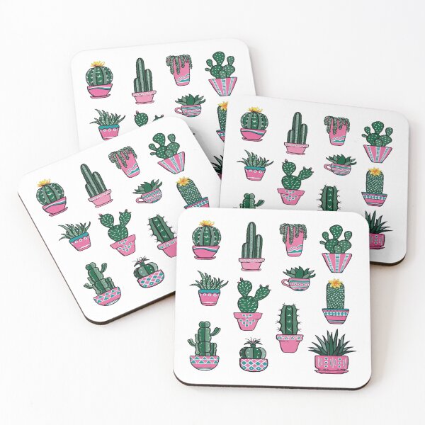 Item preview, Cacti in  Pink Pots designed and sold by Pavnud.