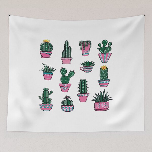 Item preview, Cacti in  Pink Pots designed and sold by Pavnud.