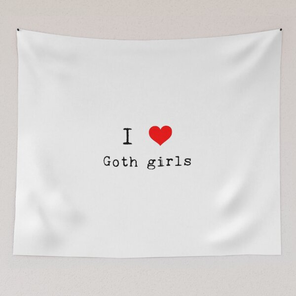 Item preview, I heart goth girls designed and sold by PixiStixxharri.