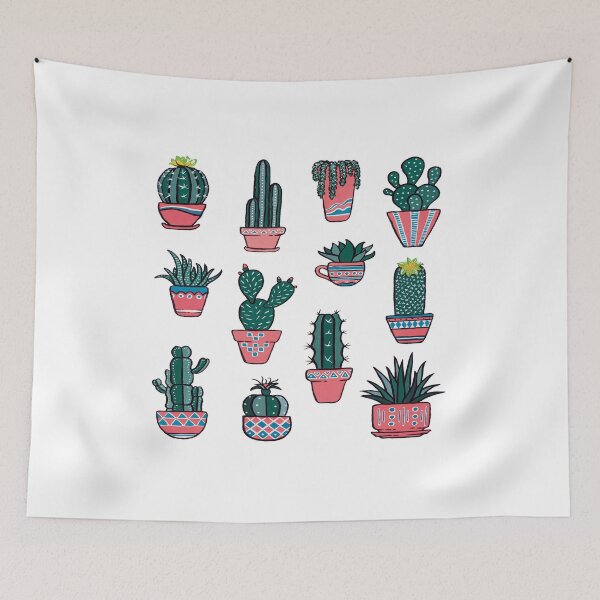 Item preview, Cacti in  Coral Pots designed and sold by Pavnud.