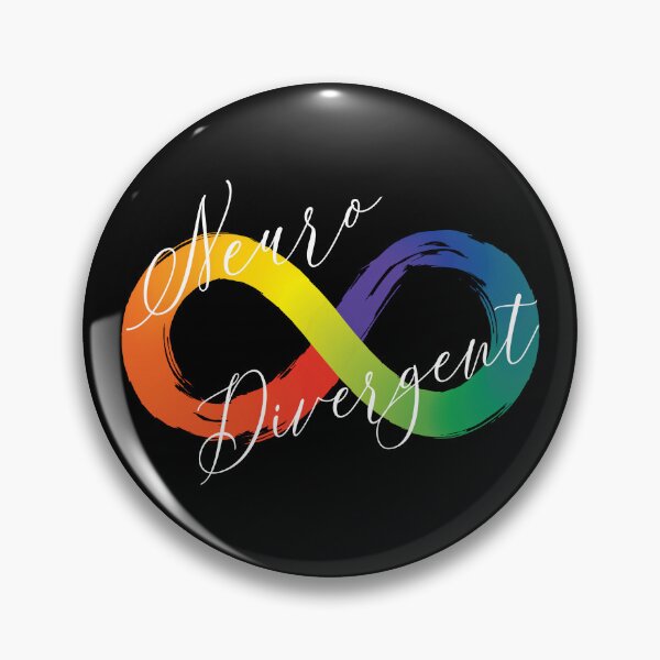 Artikelvorschau, Neuro Divergent Infinity Symbol Spectrum Autism Awareness Gear entworfen und verkauft von DynamicDesign.