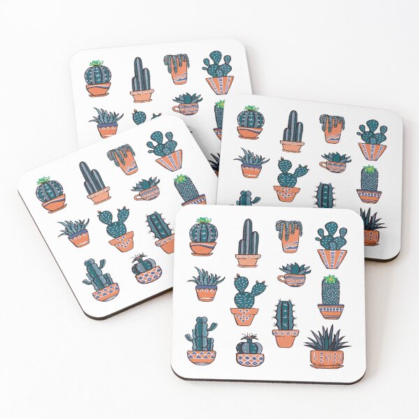 Item preview, Cacti in  Orange Pots designed and sold by Pavnud.