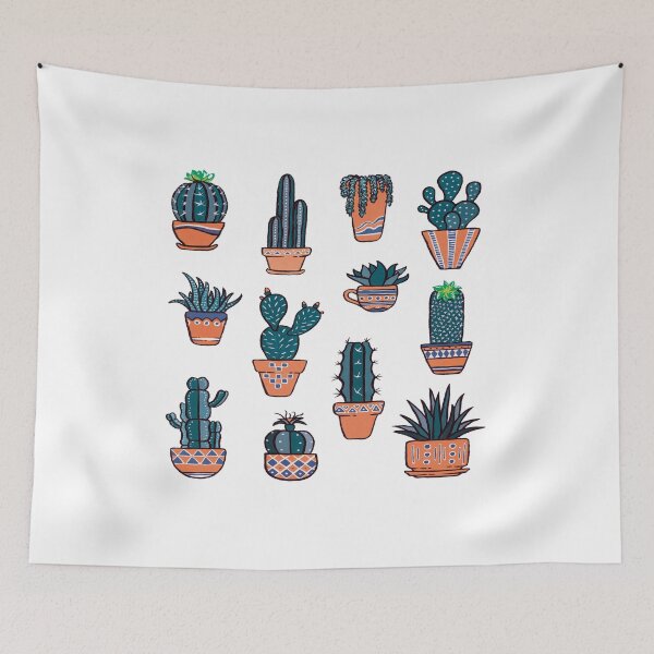 Item preview, Cacti in  Orange Pots designed and sold by Pavnud.