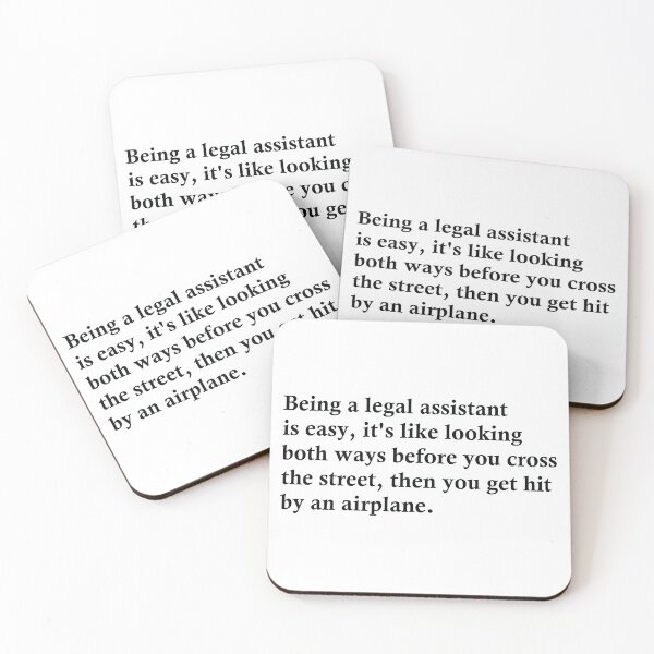 Item preview, Being A Legal Assistant Is Easy designed and sold by woodesigner.