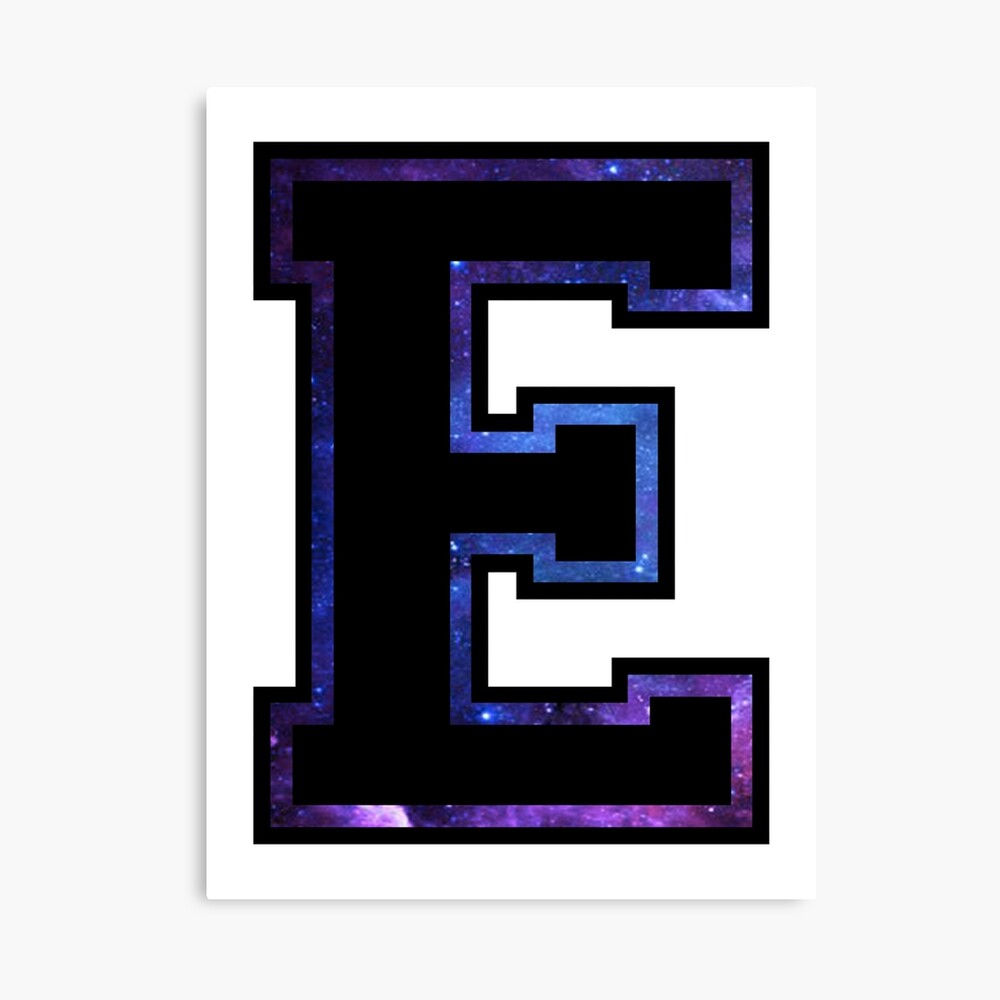 e varsity letter photographic print by bohemiandesignz redbubble