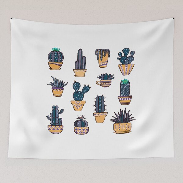Item preview, Cacti in  Yellow Pots designed and sold by Pavnud.