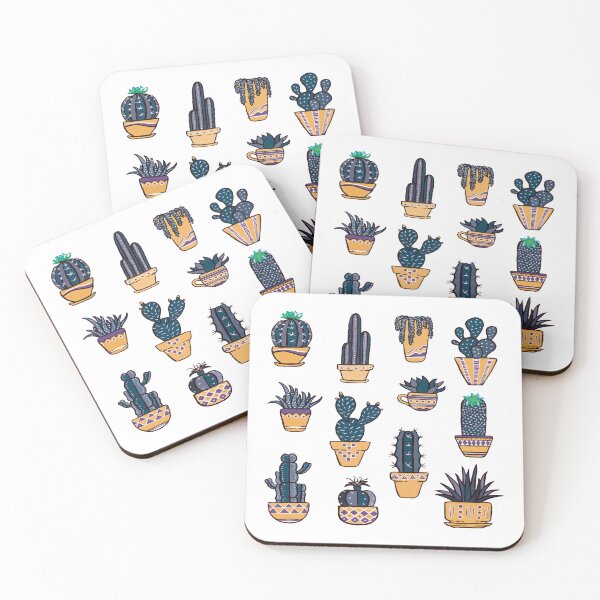 Item preview, Cacti in  Yellow Pots designed and sold by Pavnud.