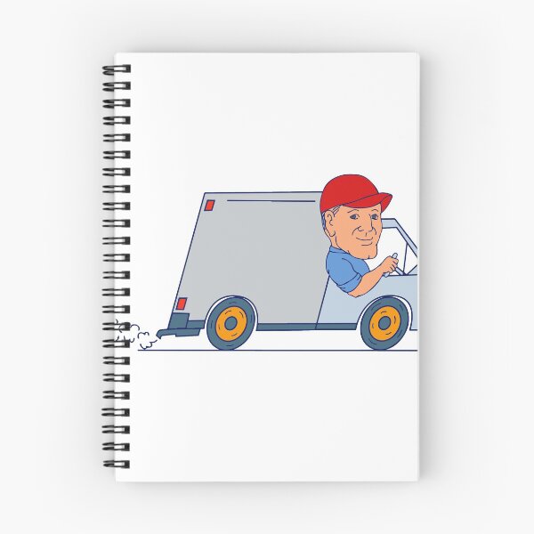 Item preview, Delivery Man Driving Truck Van Cartoon designed and sold by patrimonio.