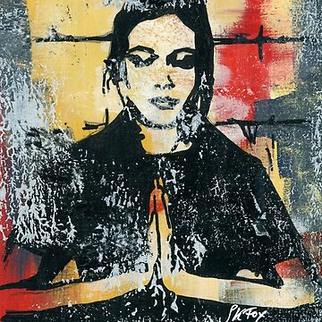 Artwork thumbnail, Red Meditation by Sheryll K Fox Art