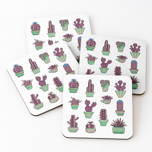 Item preview, Cacti in Green Pots designed and sold by Pavnud.