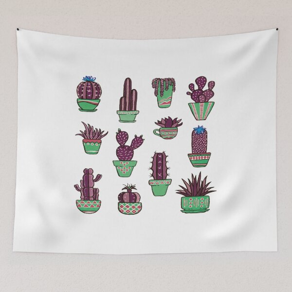 Item preview, Cacti in Green Pots designed and sold by Pavnud.