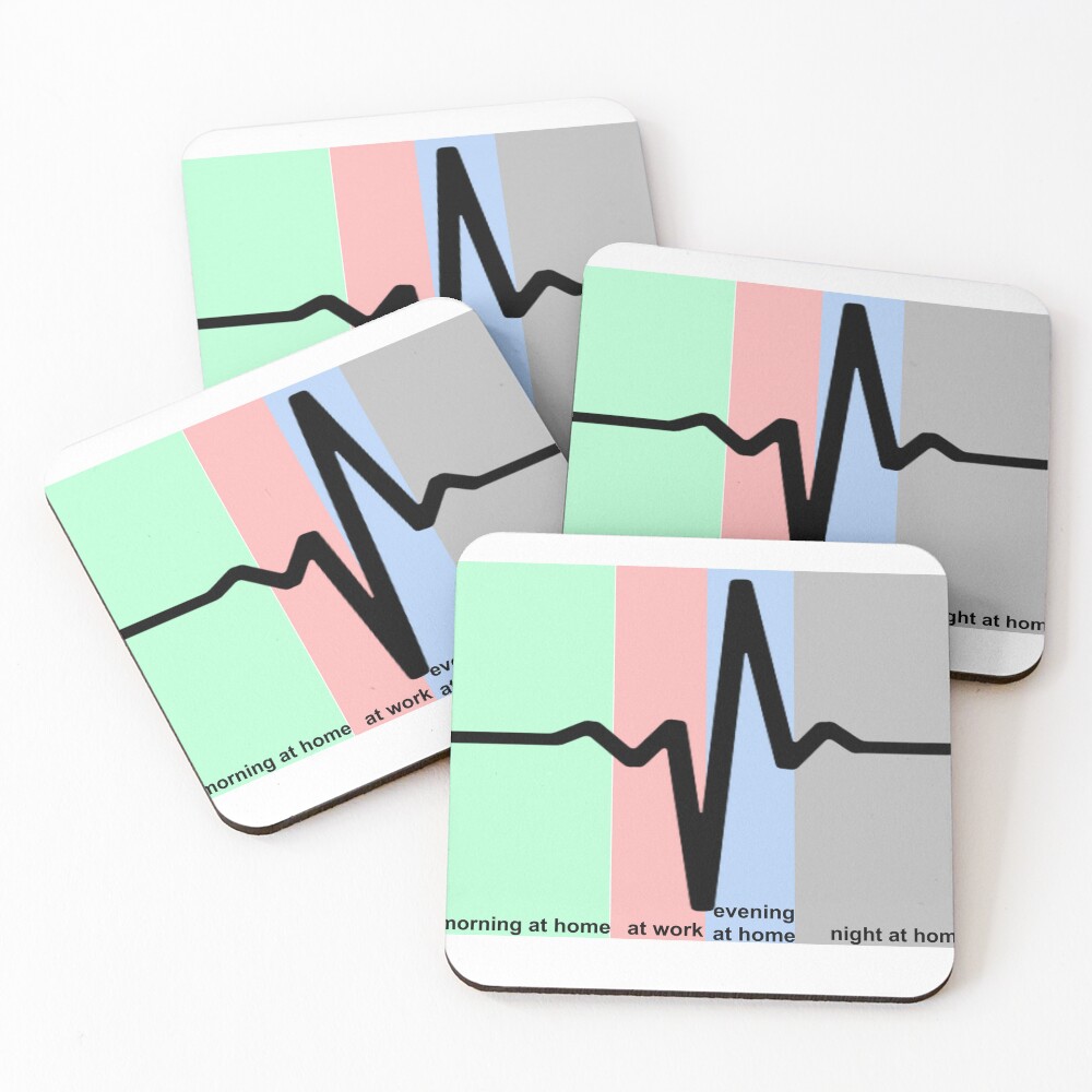 Item preview, Coasters (Set of 4) designed and sold by Gulyabani.