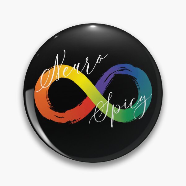 Artikelvorschau, Neuro Spicy Infinity Symbol Spectrum Autism Awareness Gear entworfen und verkauft von DynamicDesign.