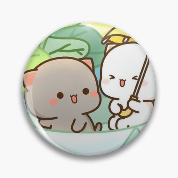 Item preview, Peach And Goma Couple Dudu Chilling On The River designed and sold by geniustremen.