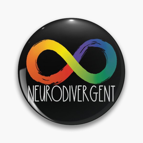 Item preview, Neurodivergent Infinity Symbol Spectrum Autism Awareness Gear designed and sold by DynamicDesign.