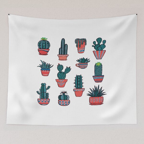 Item preview, Cacti in Red Pots designed and sold by Pavnud.