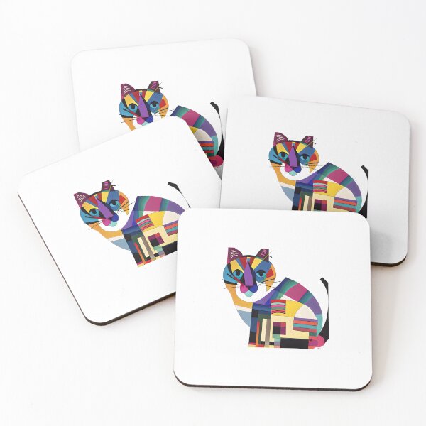Aperçu de l'œuvre Collection chats - style 03 - catesque 81 créée et vendue par Ruud Hanou.