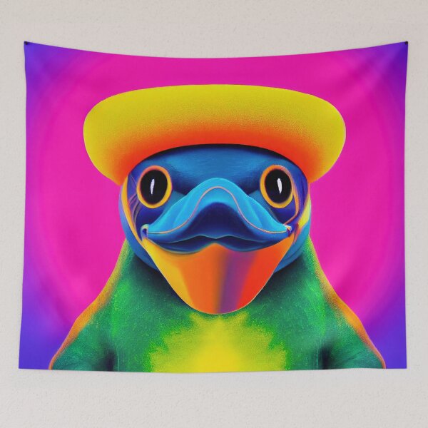 Item preview, Happy platypus designed and sold by Hoity-Toity.
