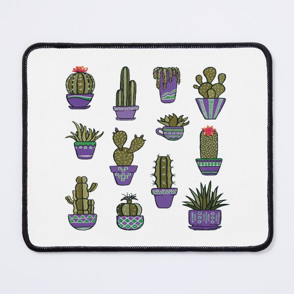 Item preview, Cacti in Dark Violet Pots designed and sold by Pavnud.