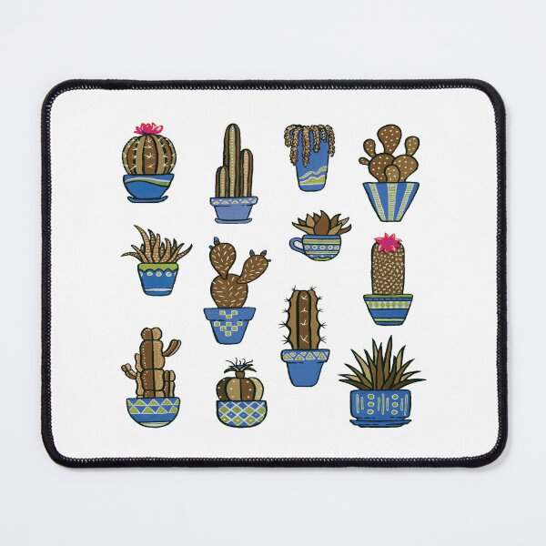 Item preview, Cacti in Blue Pots designed and sold by Pavnud.