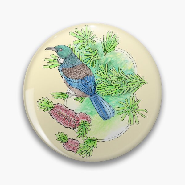 Item preview, Tui Bird - Yellow designed and sold by YuNikDraw.