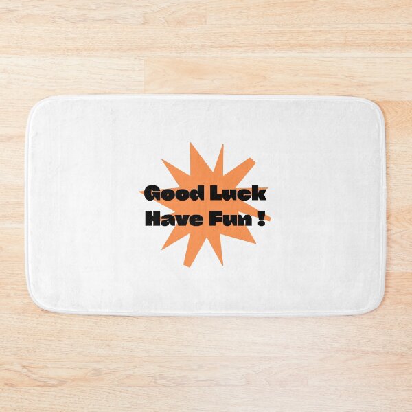 Item preview, GLHF! orange minimalist design designed and sold by MeBrokeStudent.