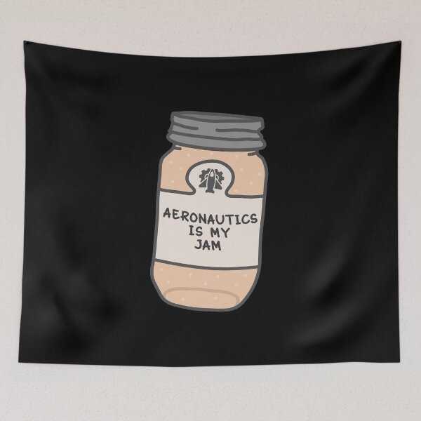 Item preview, Aeronautics Is My Jam designed and sold by orlumbuspirate.