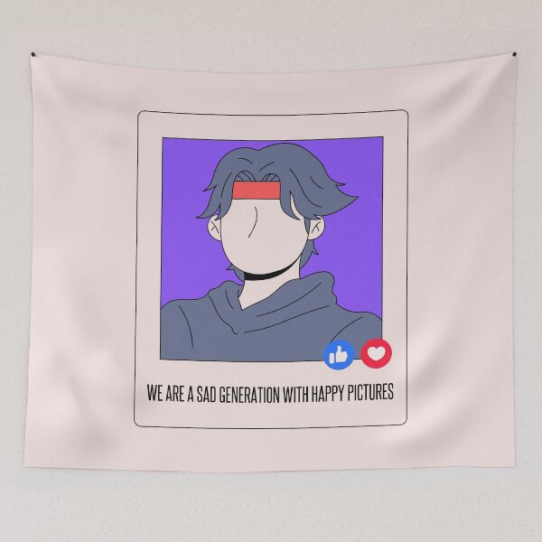 Item preview, Sad generetion with happy pictures designed and sold by chatzous.