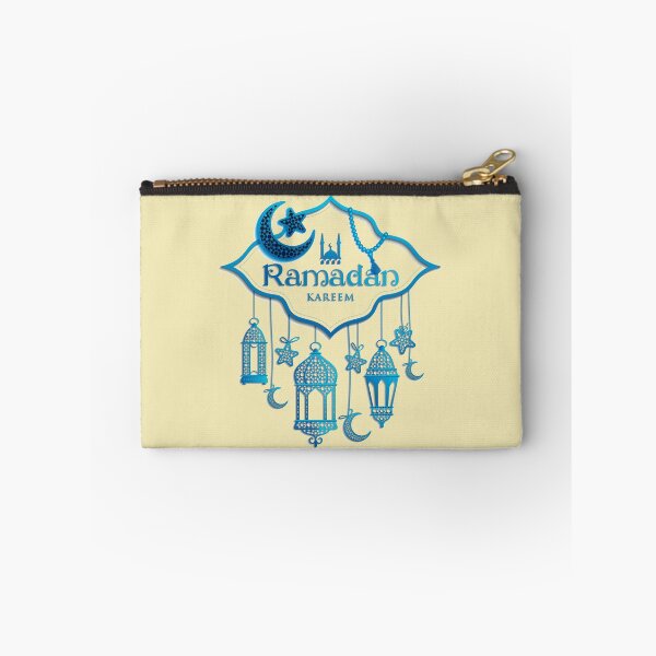 Item preview, Lantern decoration of Quran, Ramadan Kareem, blue, stars designed and sold by AnadAA.