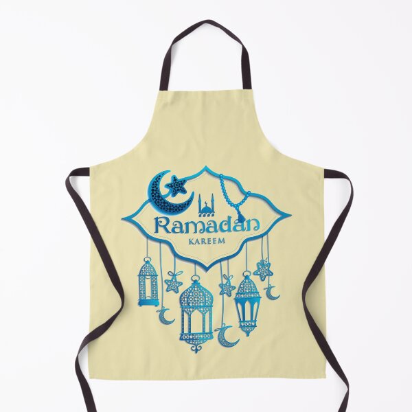 Item preview, Lantern decoration of Quran, Ramadan Kareem, blue, stars designed and sold by AnadAA.