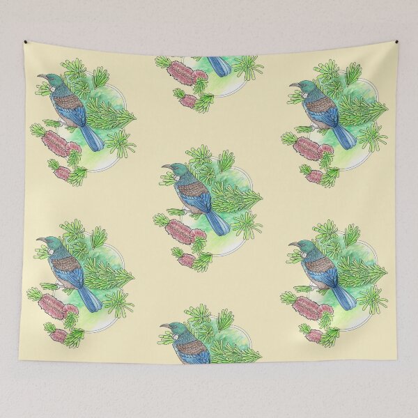 Item preview, Tui Bird - Yellow designed and sold by YuNikDraw.