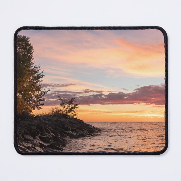 Item preview, Glorious Autumn Sunrise on the Lakeshore designed and sold by Georgia Mizuleva.