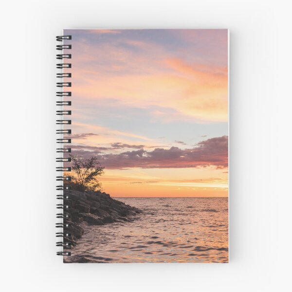 Item preview, Glorious Autumn Sunrise on the Lakeshore designed and sold by Georgia Mizuleva.