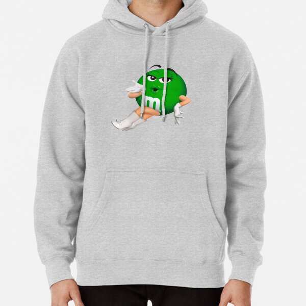 Green discount m&m hoodie