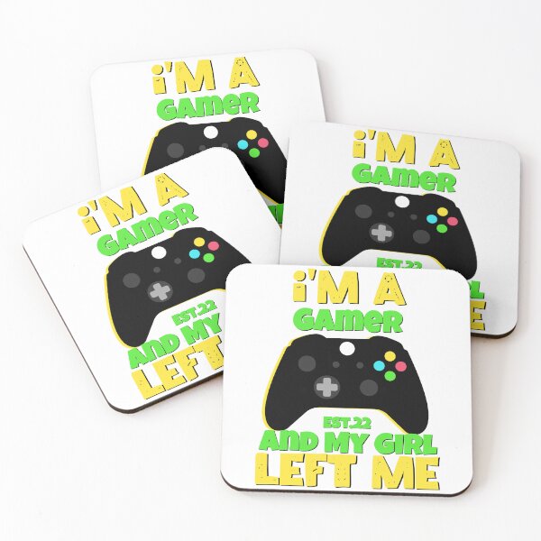 Item preview, I'M A GAMER AND MY GIRL LEFT ME designed and sold by GAADesignz.