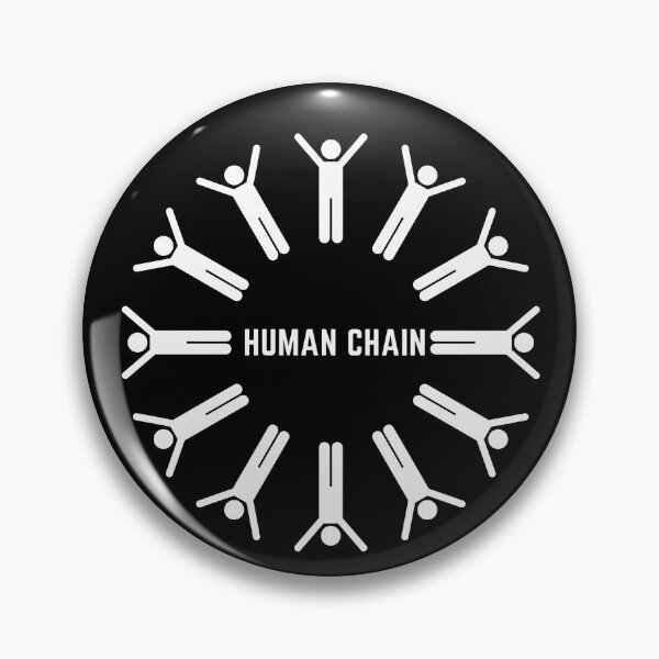 Item preview, Human Chain-   T shirts designed and sold by ZoesAttic.