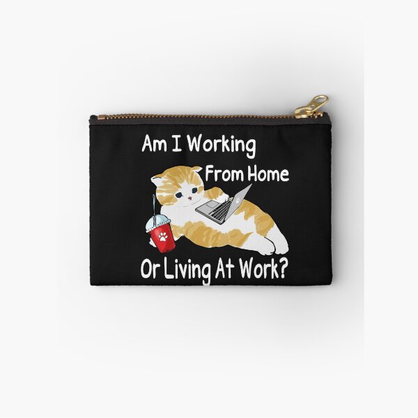Item preview, Am I Working From Home Or Living At Work Funny Retro Vintage designed and sold by Lazza-Tracks.